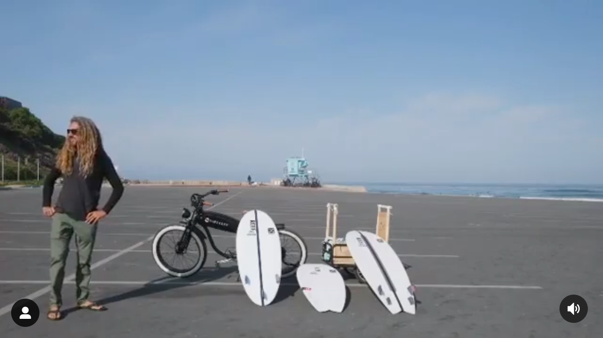 Rob's sustainable surf caddy ⚡⚡ - Vallkree