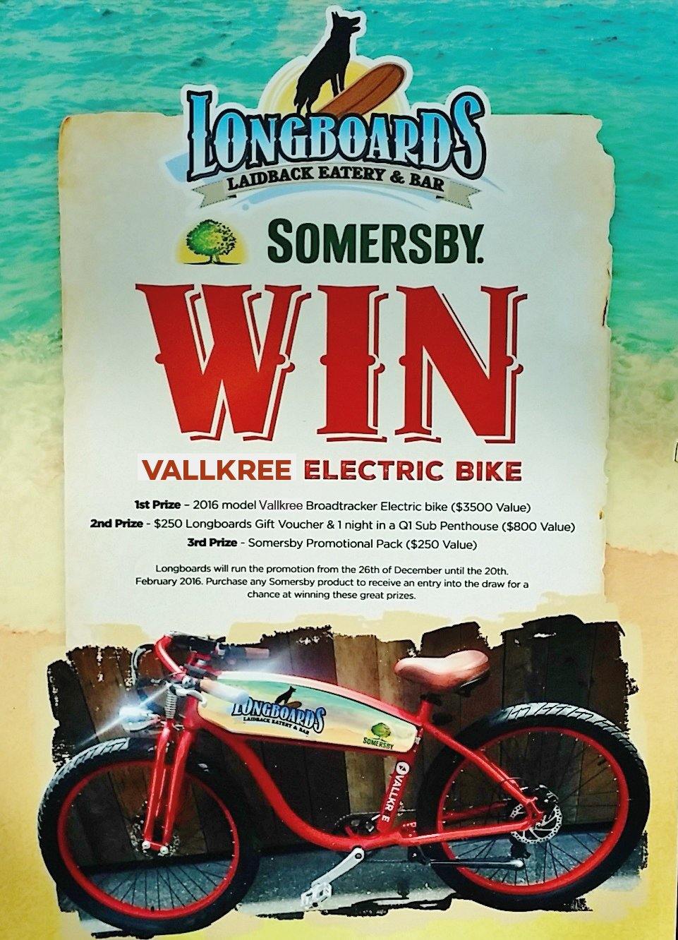 LONGBOARDS BAR X SOMERSBY X VALLKREE GIVEAWAY BIKE - Vallkree